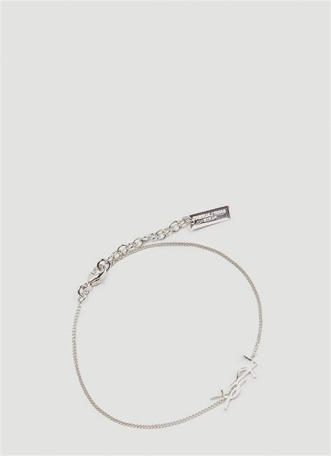 ysl bracelet womens|saint laurent silver bracelet.